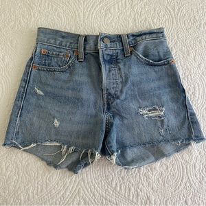 Levi’s Wedgie Denim Shorts
